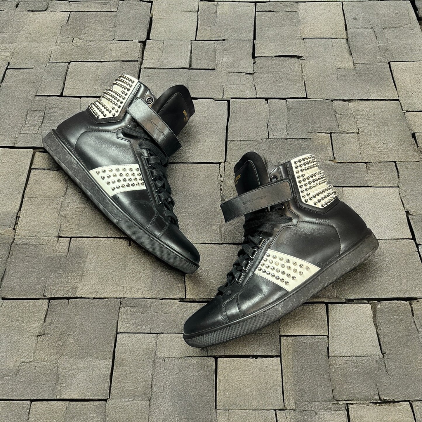 Saint Laurent Studded Hi-Top Sneaker
