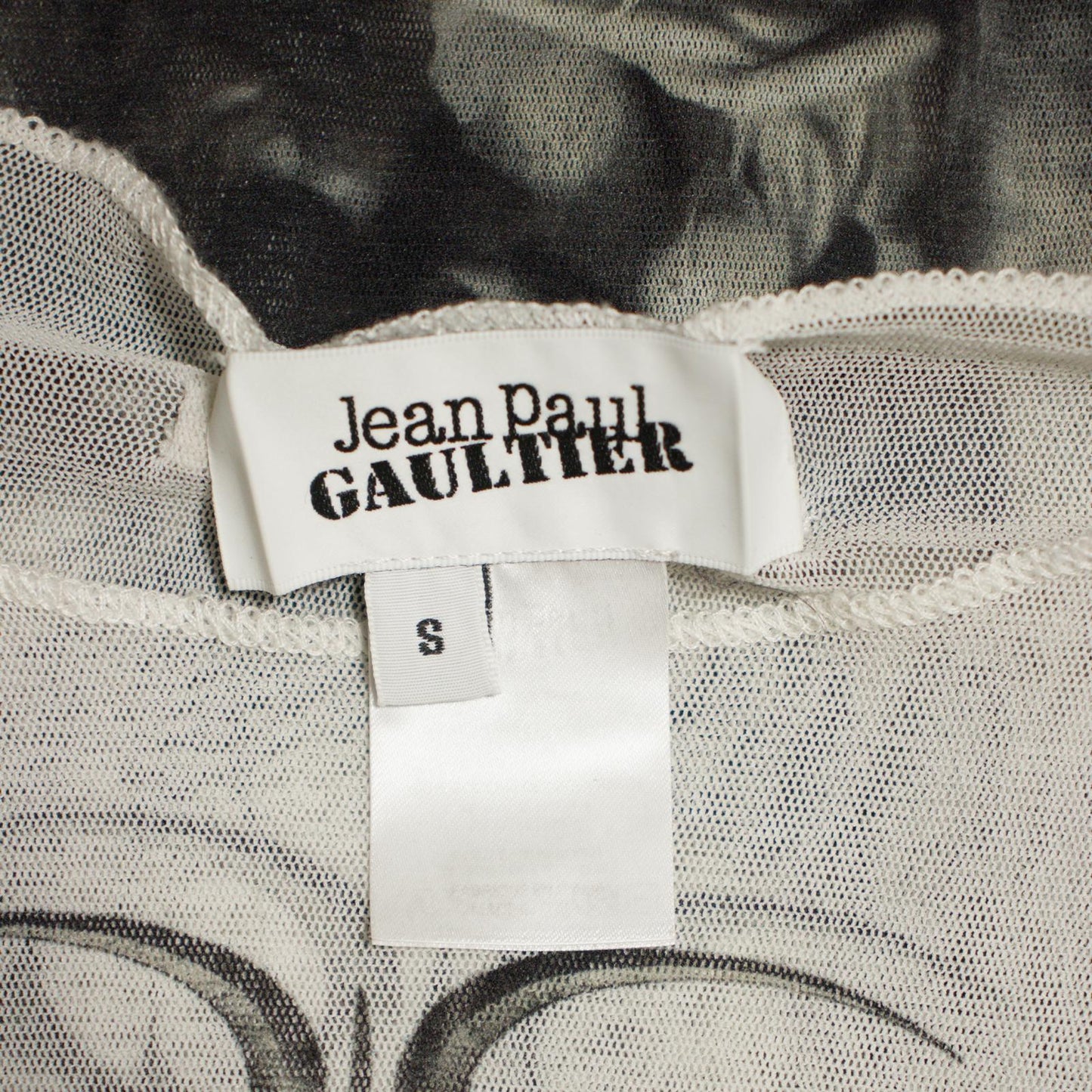 SS01 Jean Paul Gaultier ‘Satan’ Mesh Longsleeve