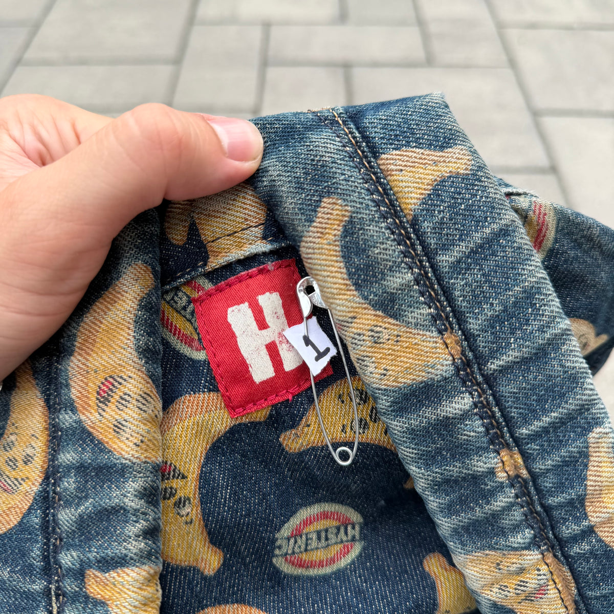 Hysteric Glamour Banana Denim Backpack