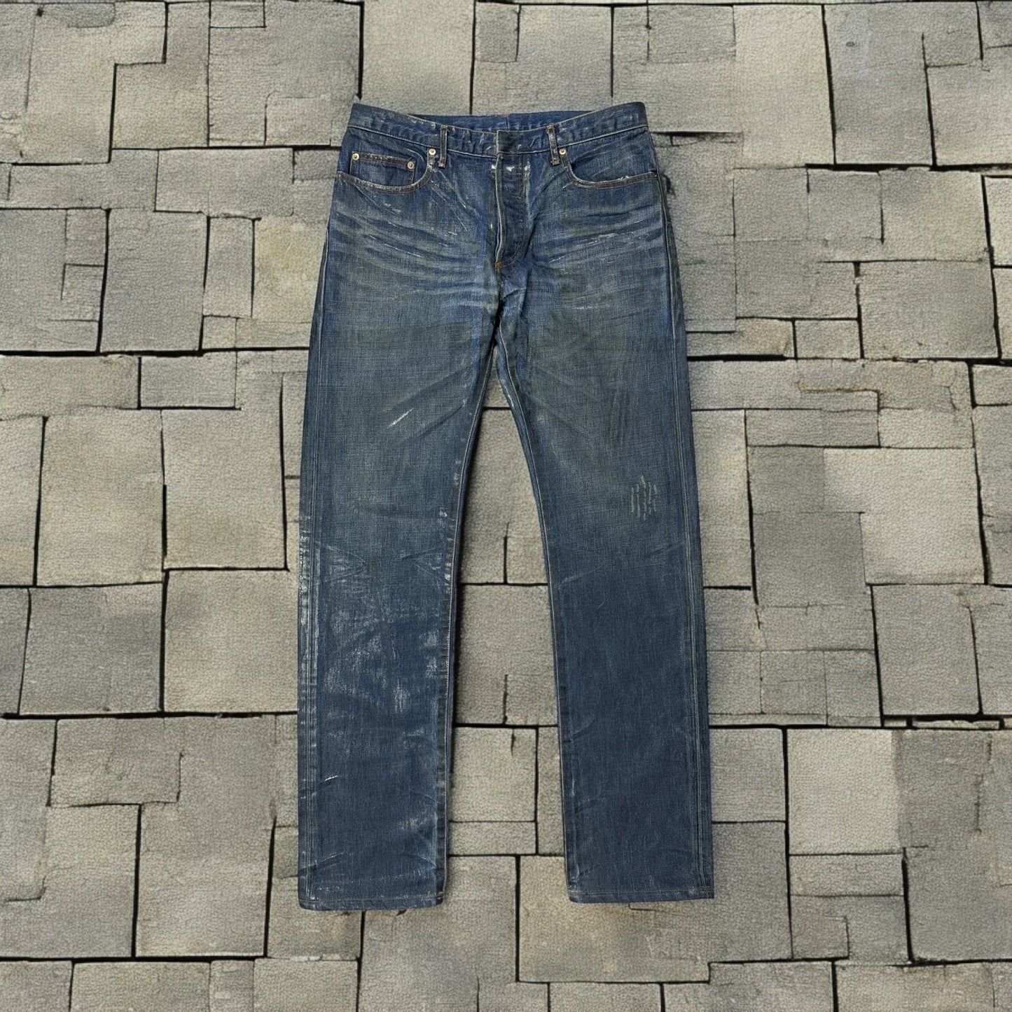 AW03 Dior Homme Blue Luster Denim