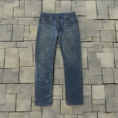 AW03 Dior Homme Blue Luster Denim