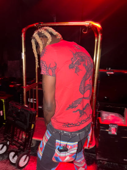 SS96 Jean Paul Gaultier Red Safe Sex Tee