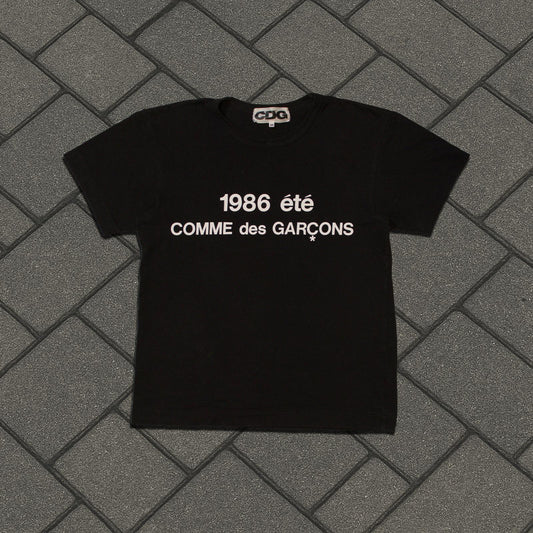 AD2019 Comme Des Garçons ‘1986’ Tee