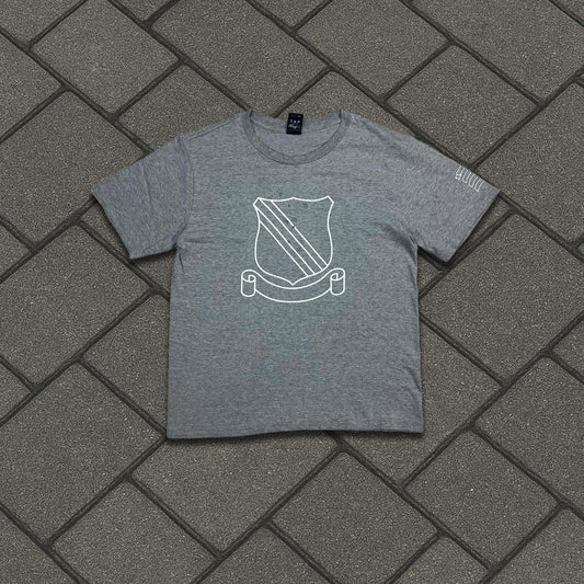 Number Nine Grey Crest Tee