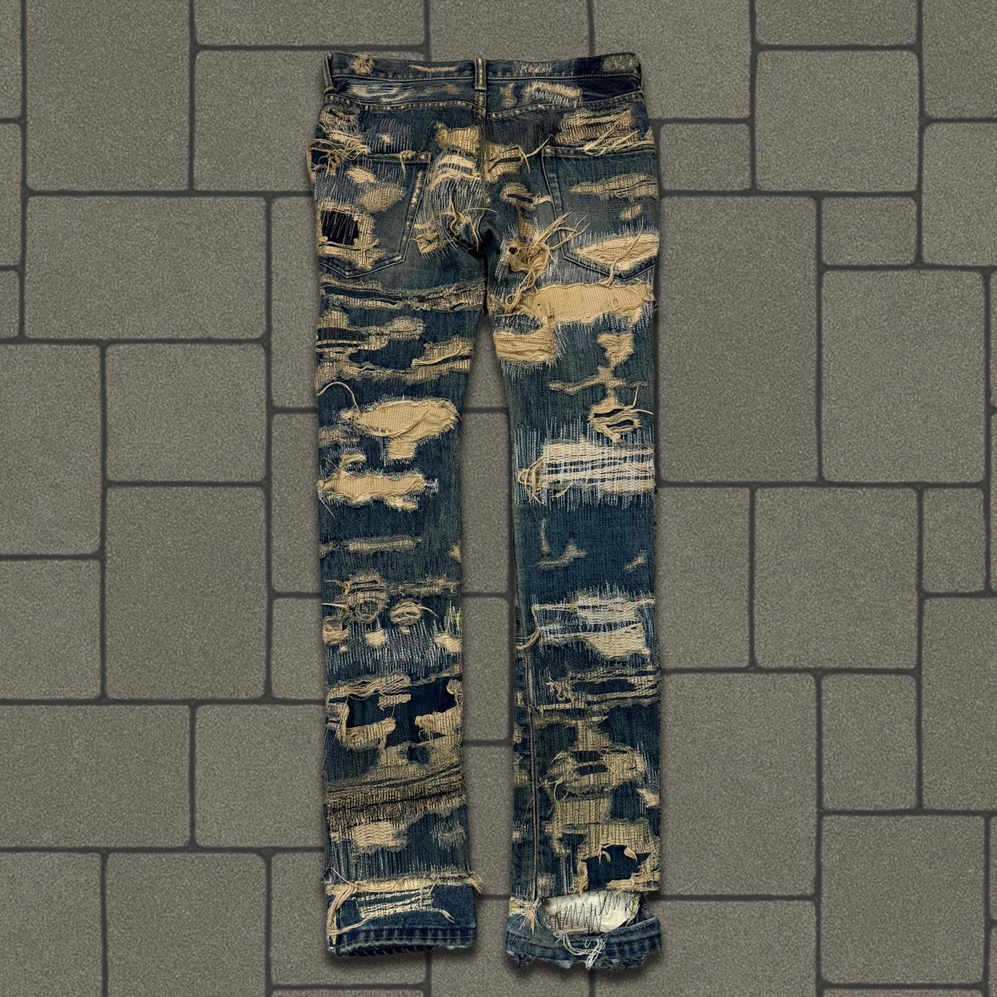 AW05 Undercover “Arts & Crafts” Blue 85 Denim