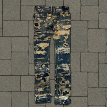 AW05 Undercover “Arts & Crafts” Blue 85 Denim