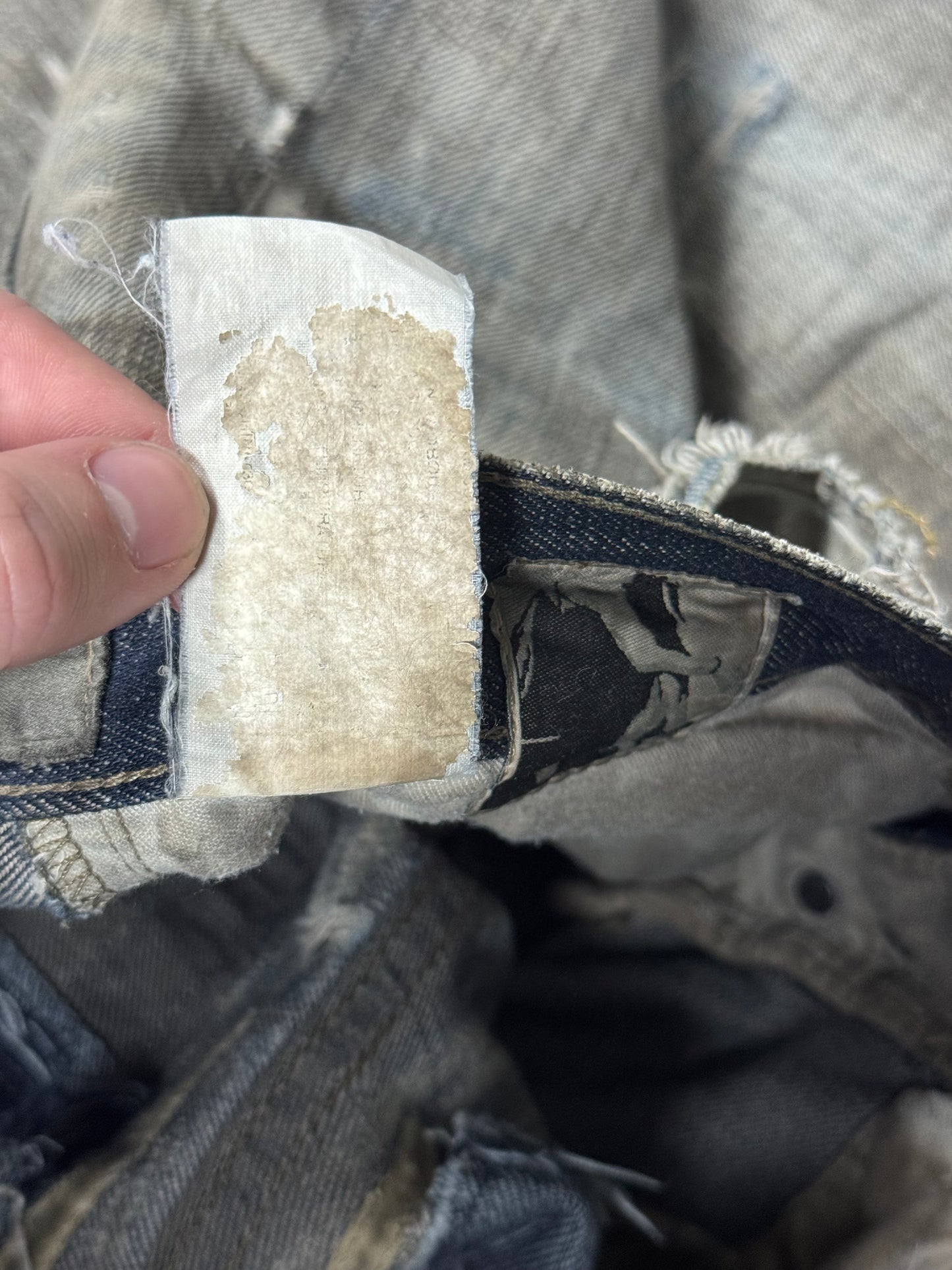 Rick Owens Olmar & Mirta Dust Denim