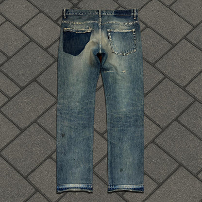 SS10 Undercover Blue Yarn 68 Denim