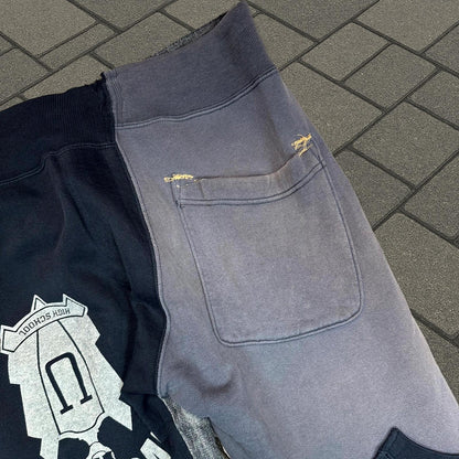 AW02 Undercover Black Rebelgods Hybrid Denim