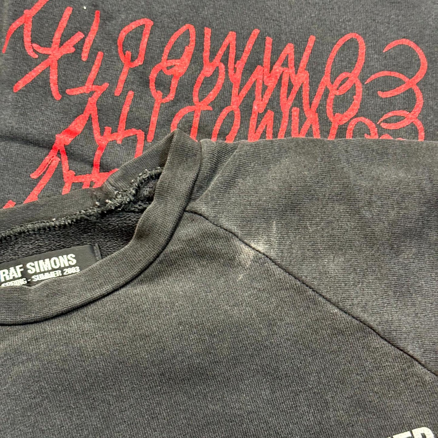 SS03 Raf Simons “Commodity” Crewneck