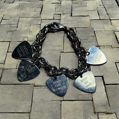 Hysteric Glamour Guitar Pick Bracelet