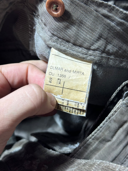 SS09 Rick Owens “Strutter” Grosgrain Aircuts