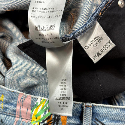 SS15 Dior Homme KVA Scribble Denim
