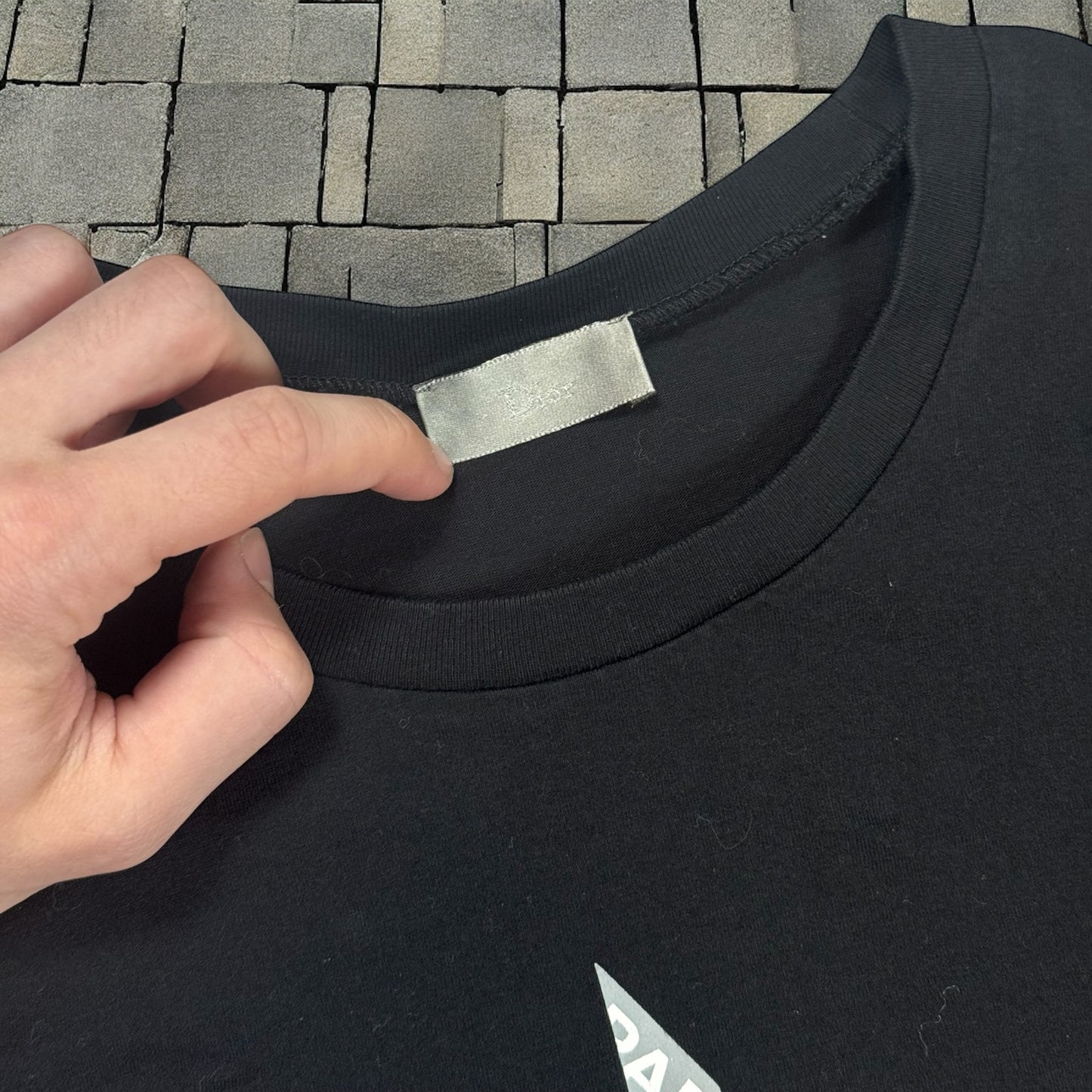 AW10 Dior Homme Black All Night Tee
