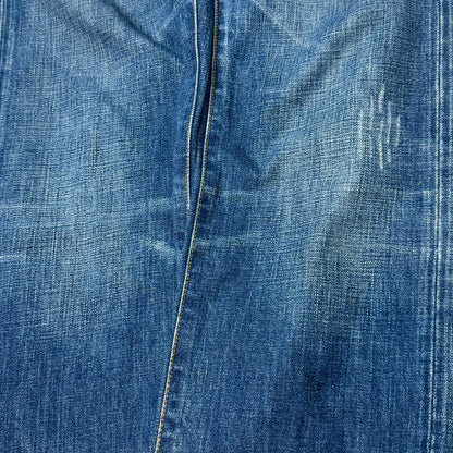 AW05 Dior Homme Blue Clawmark Denim