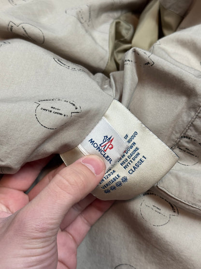 AW11 Visvim x Moncler Beige Fur Hood Puffer