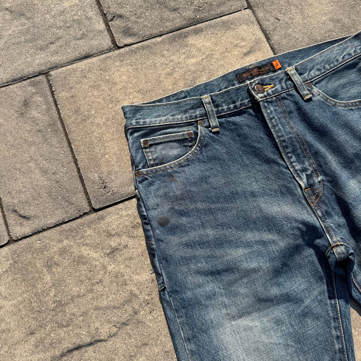 AW05 Undercover Skull Denim