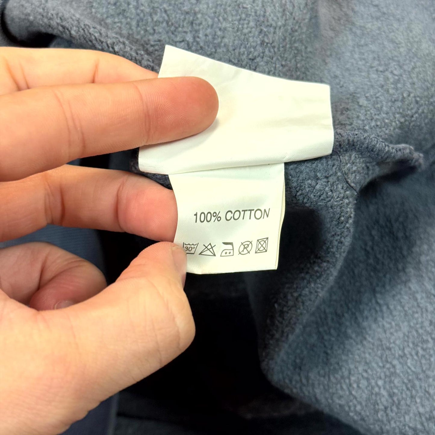 AW04 Raf Simons “Waves” Patches Crewneck