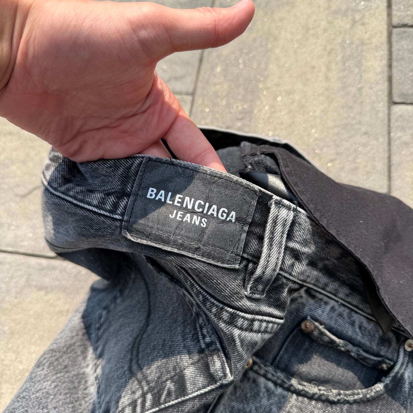 FW22 Balenciaga Lost Tape Denim