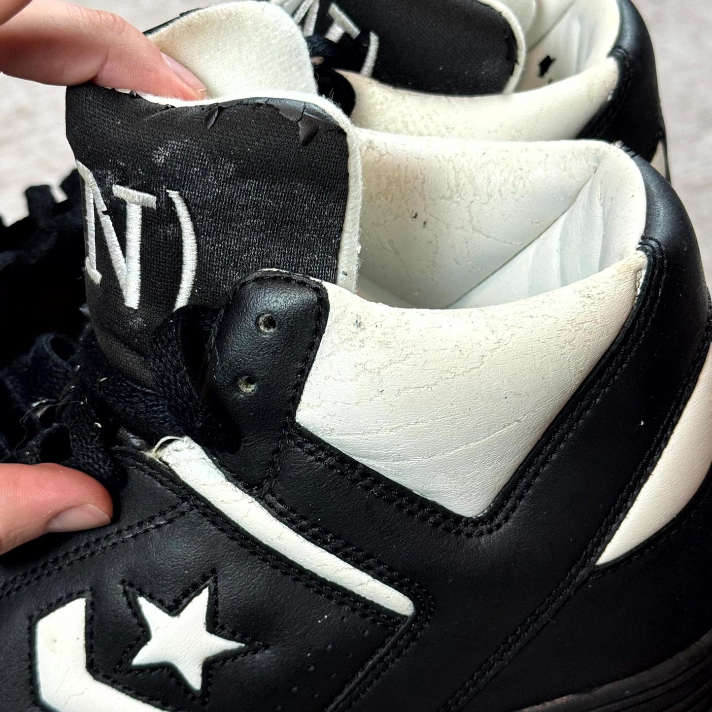 SS06 Number (N)ine Converse Weapon Sneakers