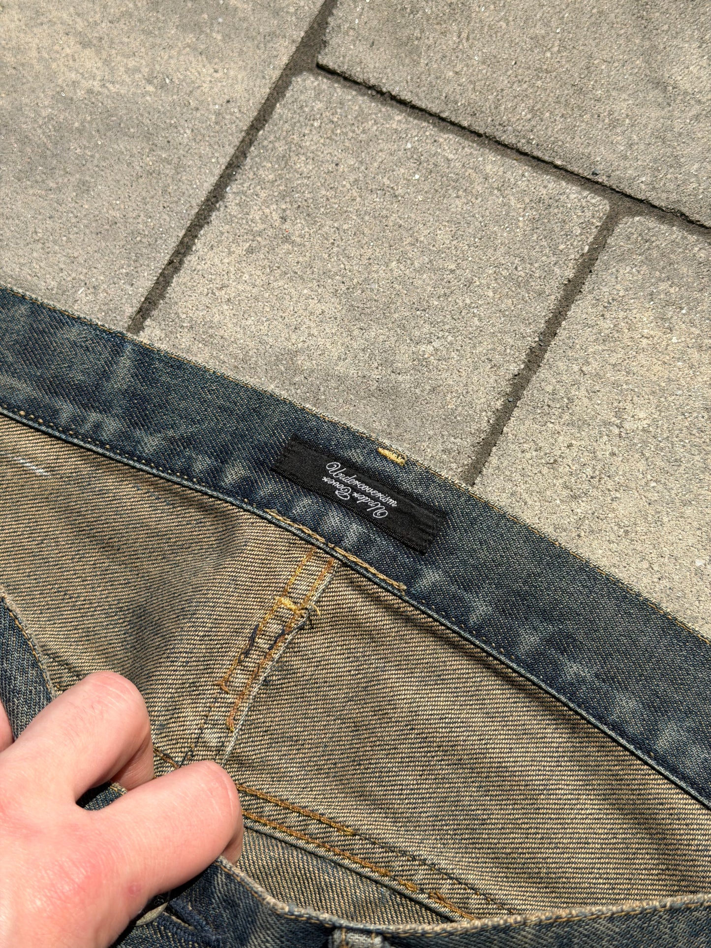 SS10 Undercover Blue Yarn 68 Denim