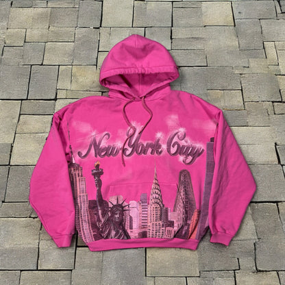 Balenciaga Airbrush New York City Hoodie