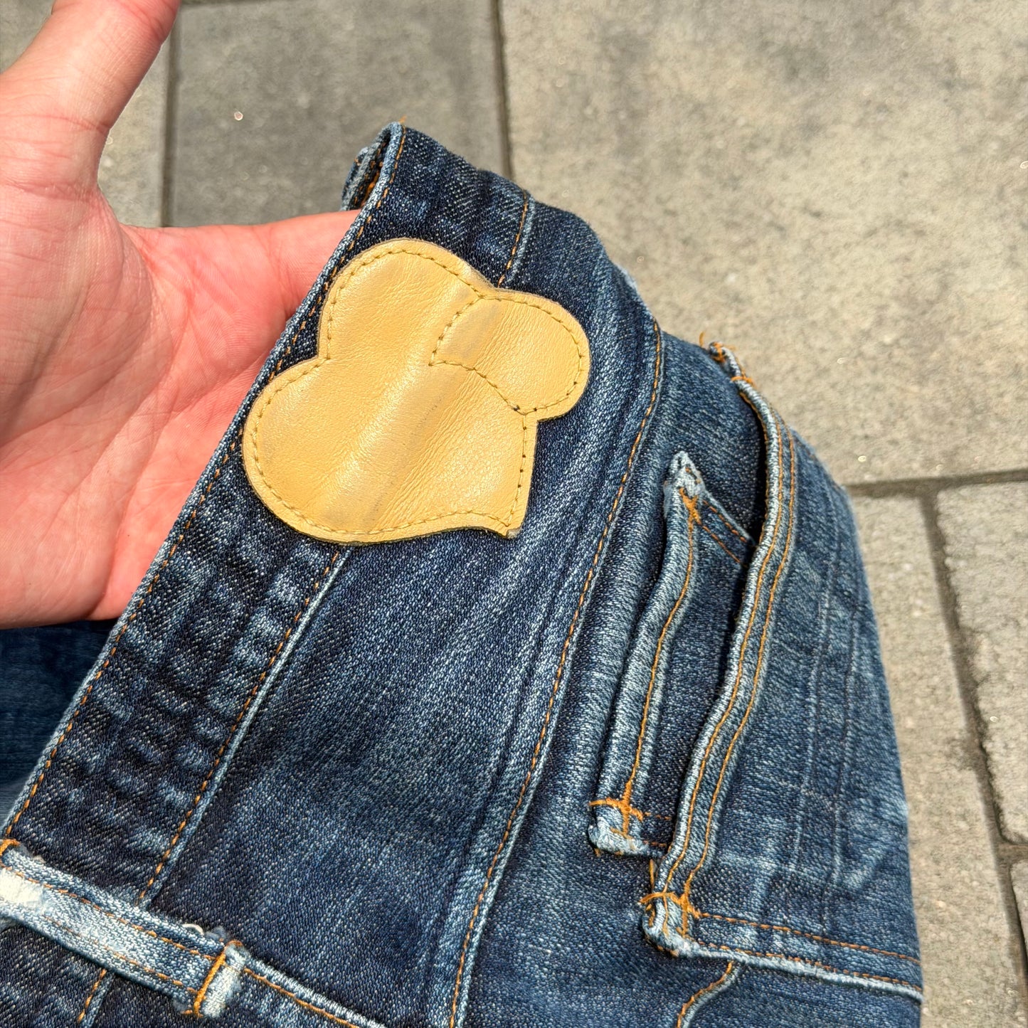 SS07 Number Nine Pain Denim