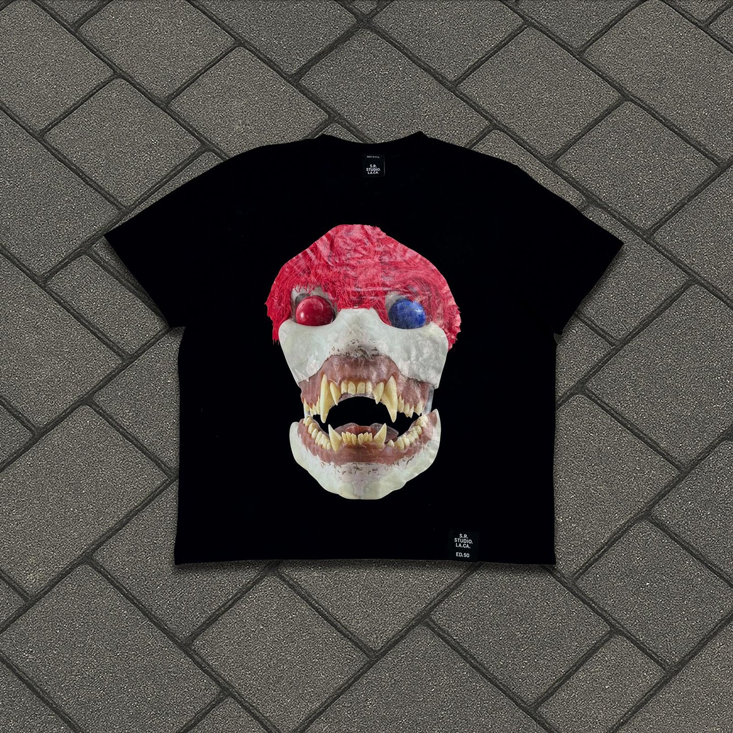 Sterling Ruby ED. 50 Red Skull Tee