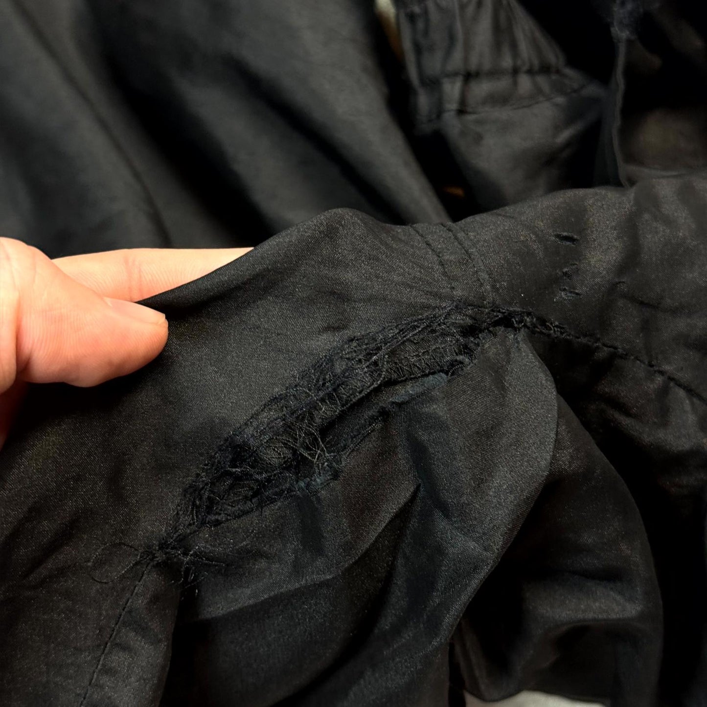 SS12 Rick Owens Nylon Pod Shorts