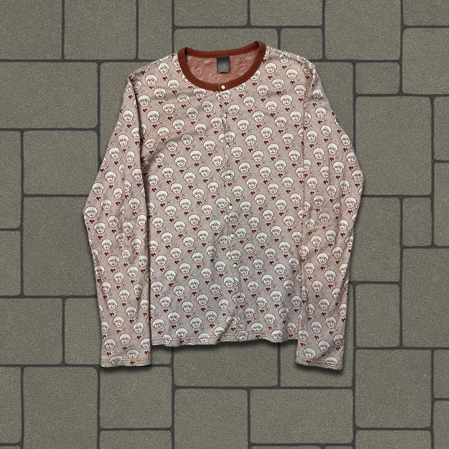 AW03 Number Nine Touch Me Im Sick Pajama Shirt