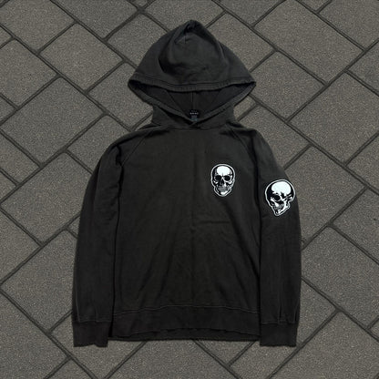 SS04 Number (N)ine Brown Double Skull Hoodie