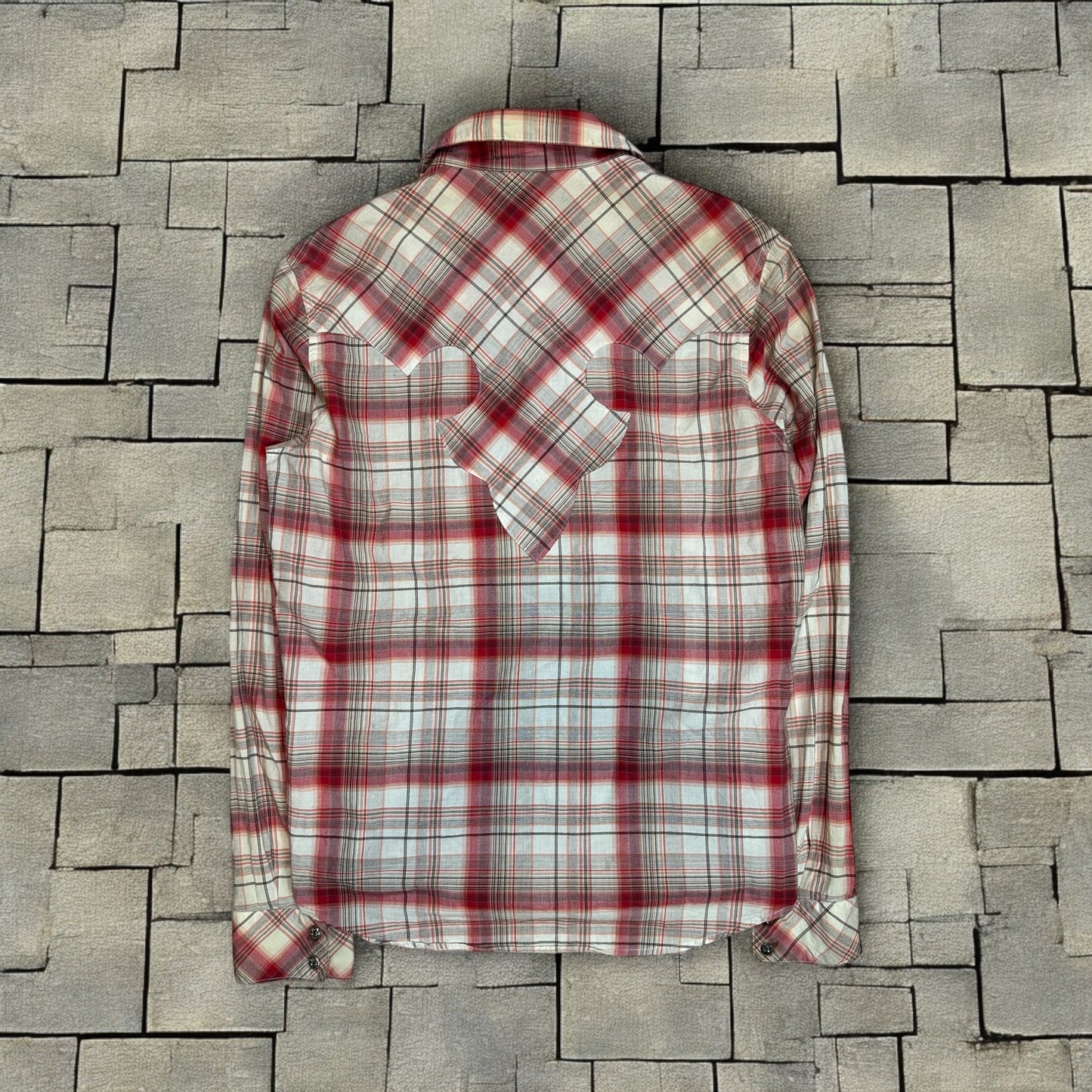 1991 Chrome Hearts Giant Cross Patch Flannel