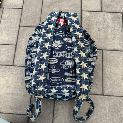 Hysteric Glamour Logos Denim Backpack