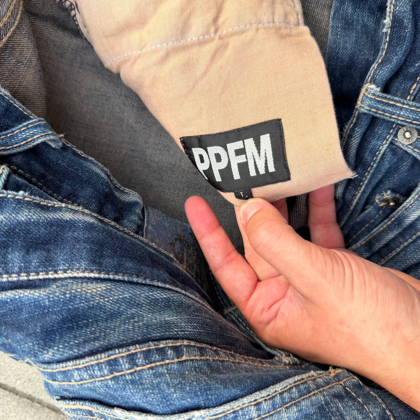 PPFM Double Waisted Denim