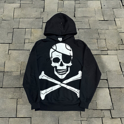 SS19 Vetements Pirate Skull Spiked Hoodie
