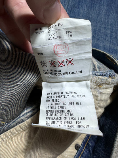 AW05 Undercover “Arts & Crafts” Heart Boro Denim