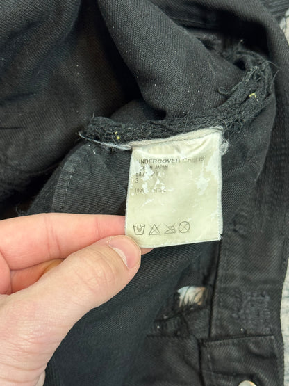 AW05 Undercover “Arts & Crafts” 85 Black Boro Denim