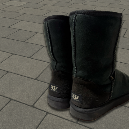 Chrome Hearts Black Cross Ugg Boots