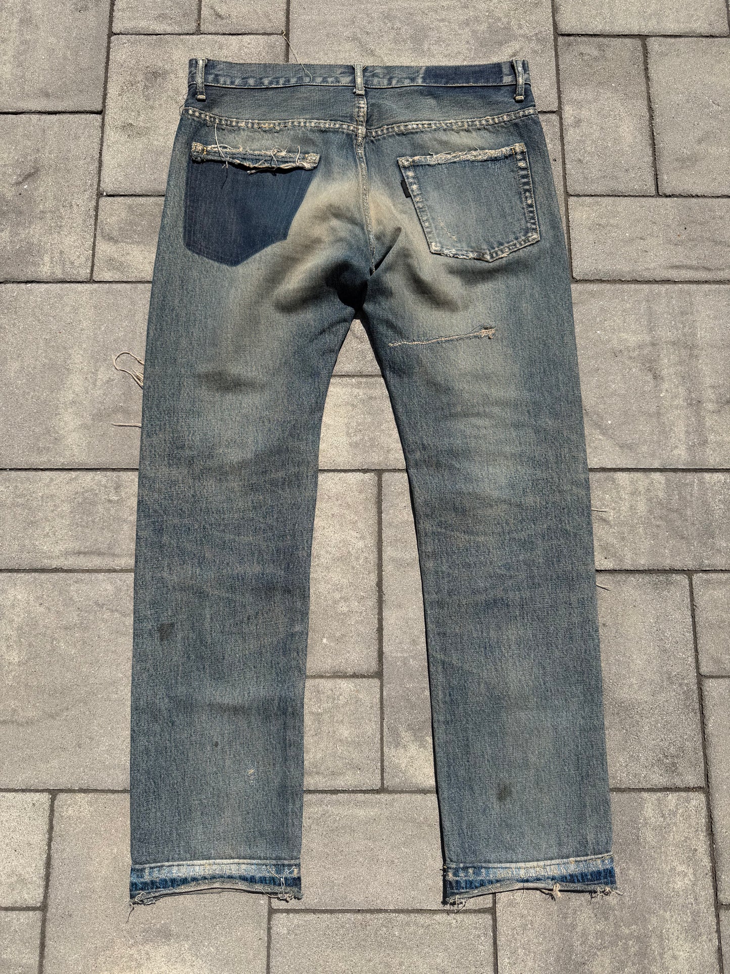SS10 Undercover Blue Yarn 68 Denim