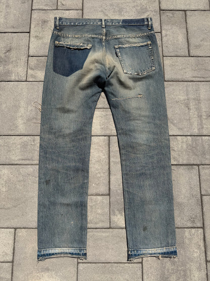 SS10 Undercover Blue Yarn 68 Denim