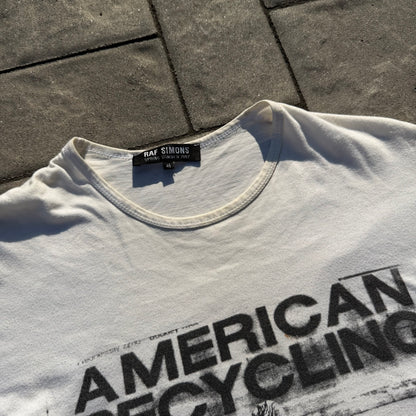 SS02 Raf Simons American Recycling Tee
