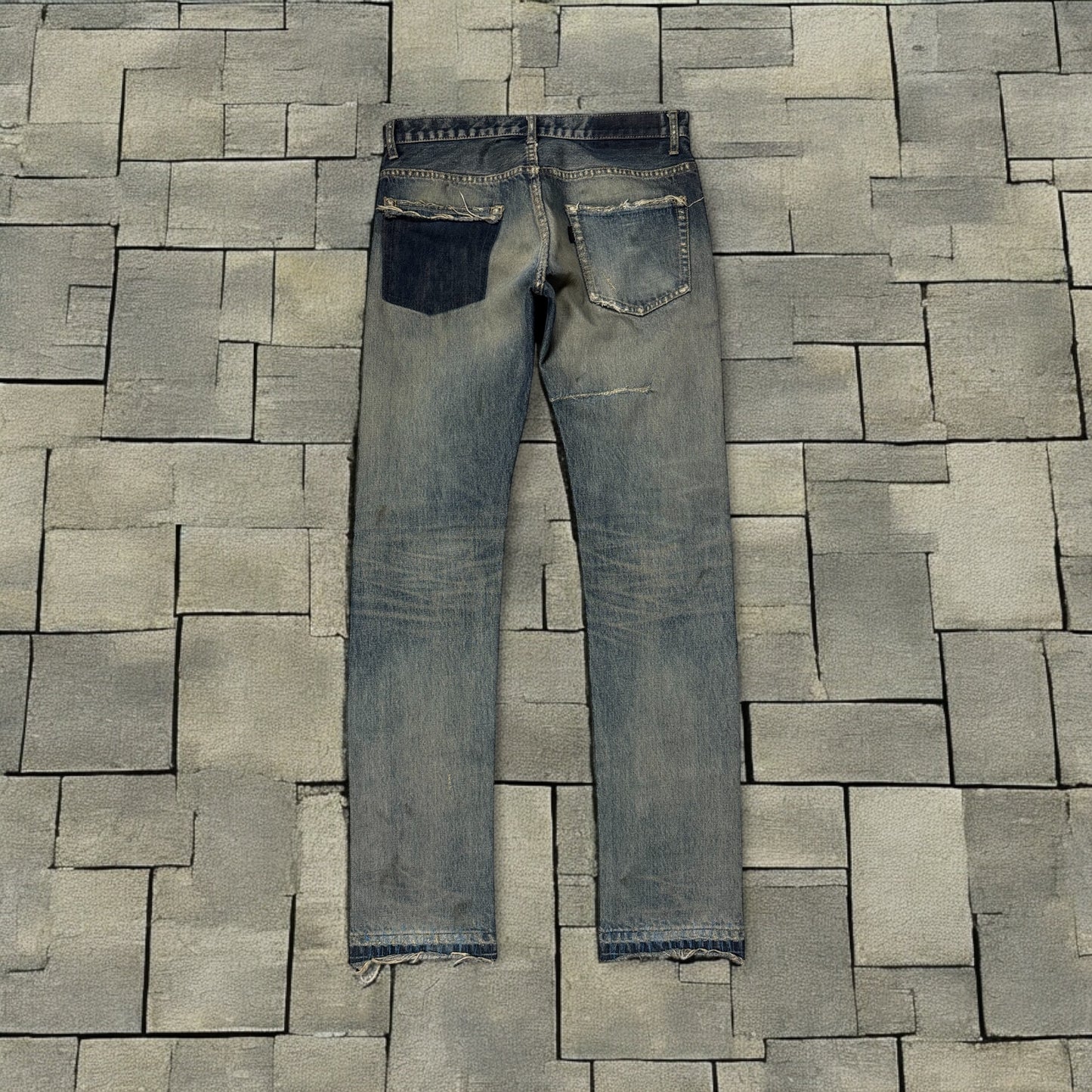 SS10 Undercover Blue Yarn 68 Denim