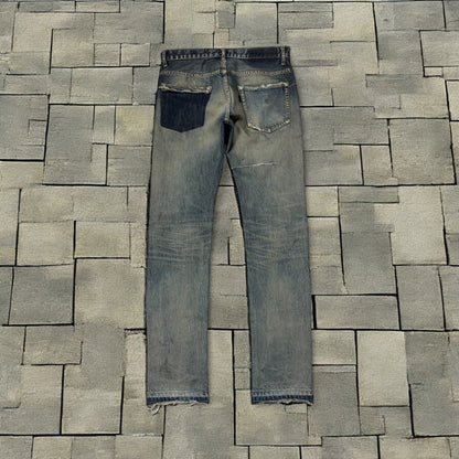 SS10 Undercover Blue Yarn 68 Denim