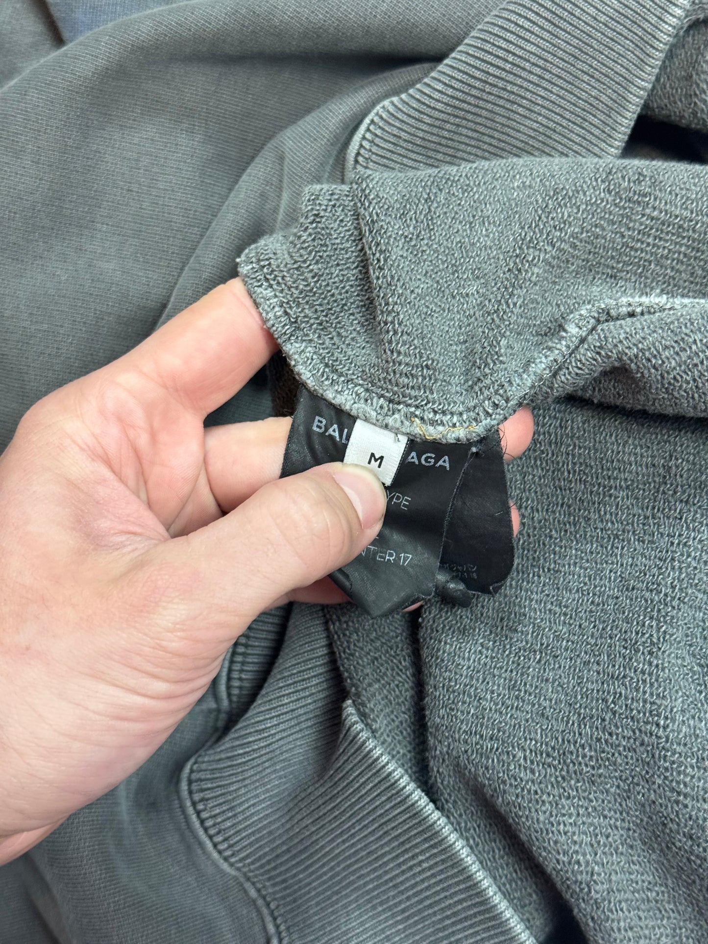 FW17 Balenciaga Paris Hoodie