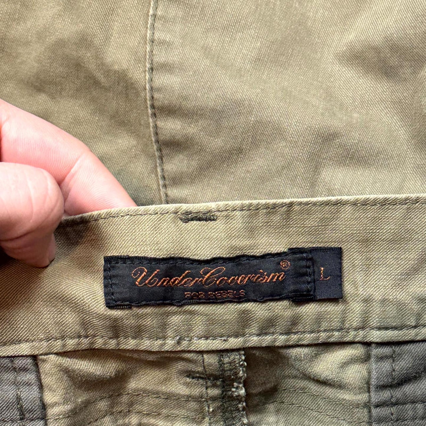 AW04 Undercover Utility Cargo Denim