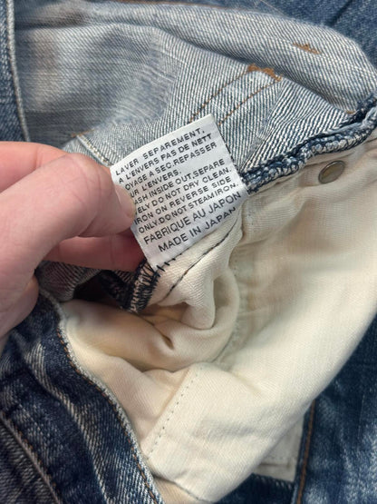 Dior Homme Blue Washed Denim