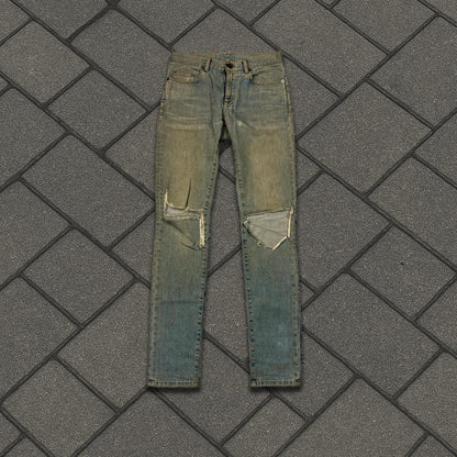 Saint Laurent Paris Mudwash D02 Denim