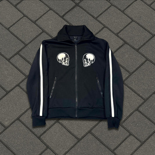 SS04 Number Nine Double Skull Polyester Track Jacket