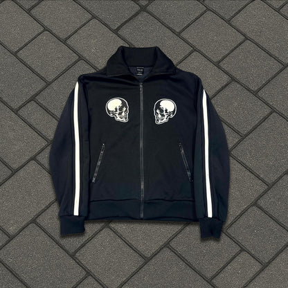 SS04 Number Nine Double Skull Polyester Track Jacket