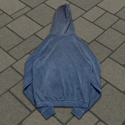 AW04 Raf Simons Pink Reverse Paisley Hoodie